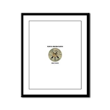 WFTB - M01 - 02 - Weapons & Field Training Battalion with Text - Framed Panel Print - Click Image to Close